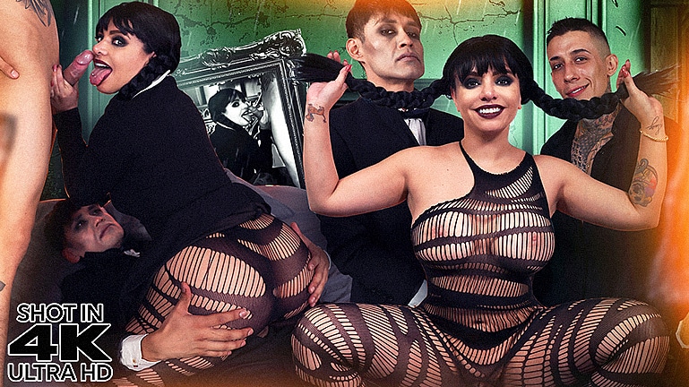 MARLINA - TRIO" "WEDNESDAY - THREESOME . MALENA DOLL