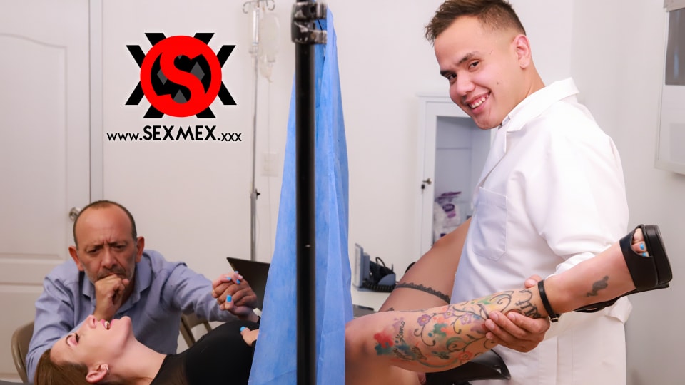 SEXMEX Inseminada por el doctor . Pecosa