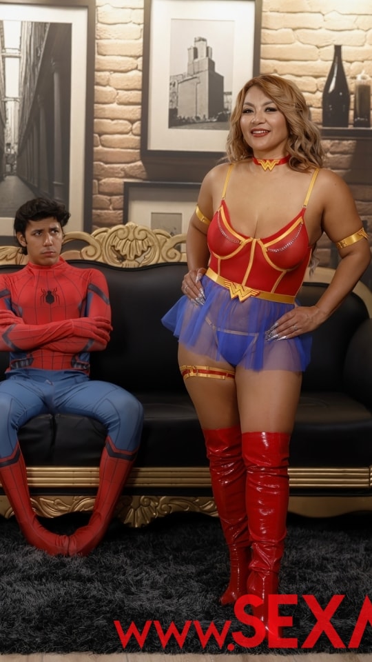 SEXMEX HALLOWEEN AFTER PARTY WITH MY STEPMOM . Sandra Paola