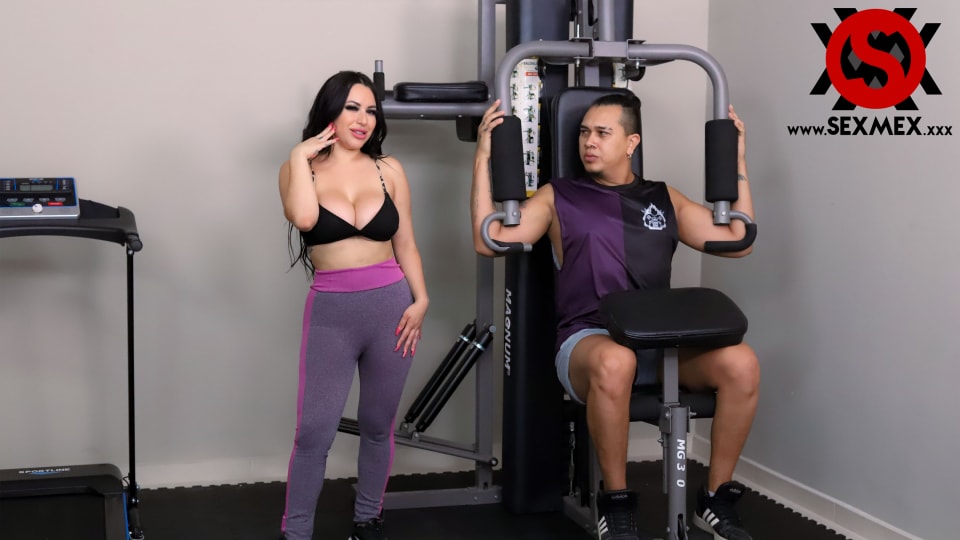 SEXMEX Training the busty bitch . Michelle Aldrete