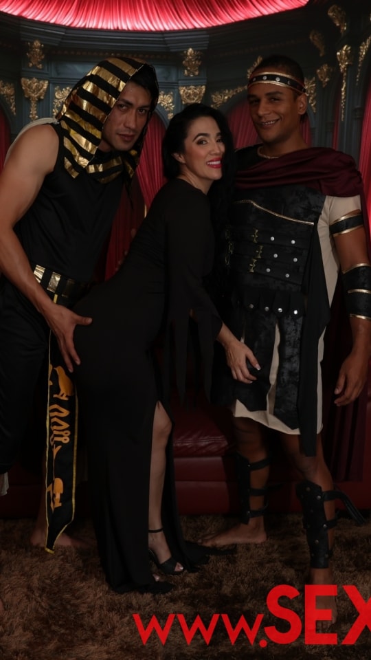 SEXMEX HORNY COSTUME PARTY . Sara Black