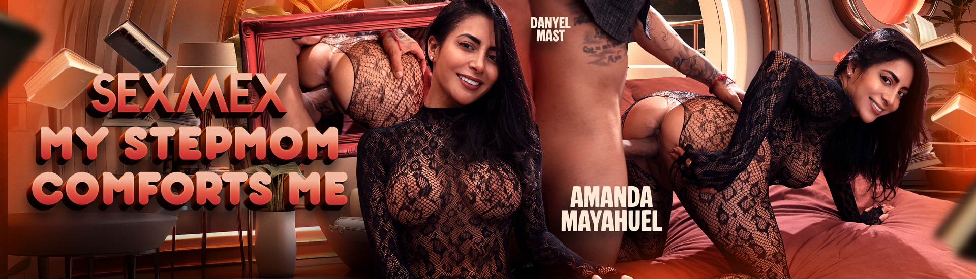 sexmex MY STEPMOM COMFORTS ME . AMANDA MAYAHUEL