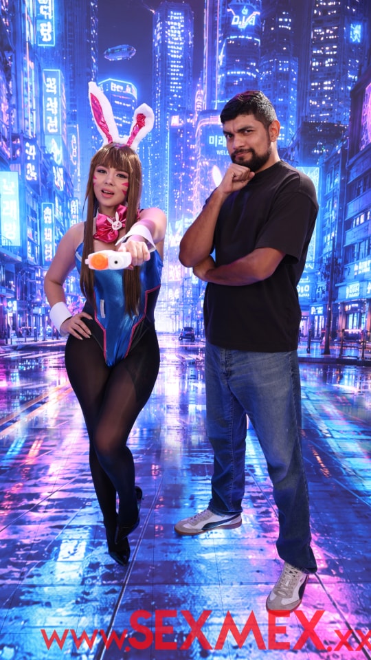 SEXMEX LA SEXY COSPLAYER D.VA . Nicole Zurich