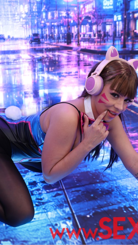 SEXMEX LA SEXY COSPLAYER D.VA . Nicole Zurich