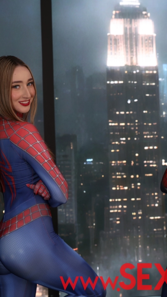 SEXMEX SPIDER GIRL BANGED BY SUPERHEROES . LULA