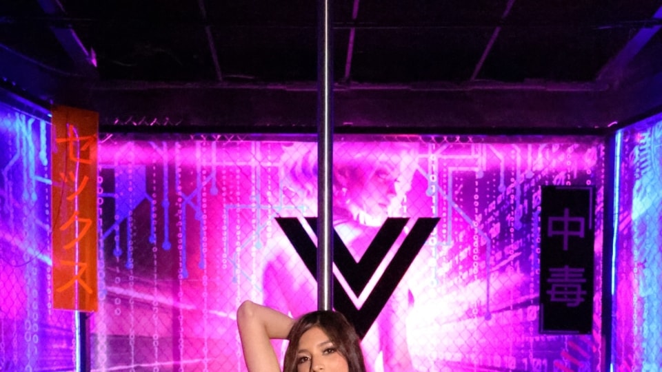 SEXMEX MY STEPSISTER IS A STRIPPER - PART 1 . Danna Vallejo