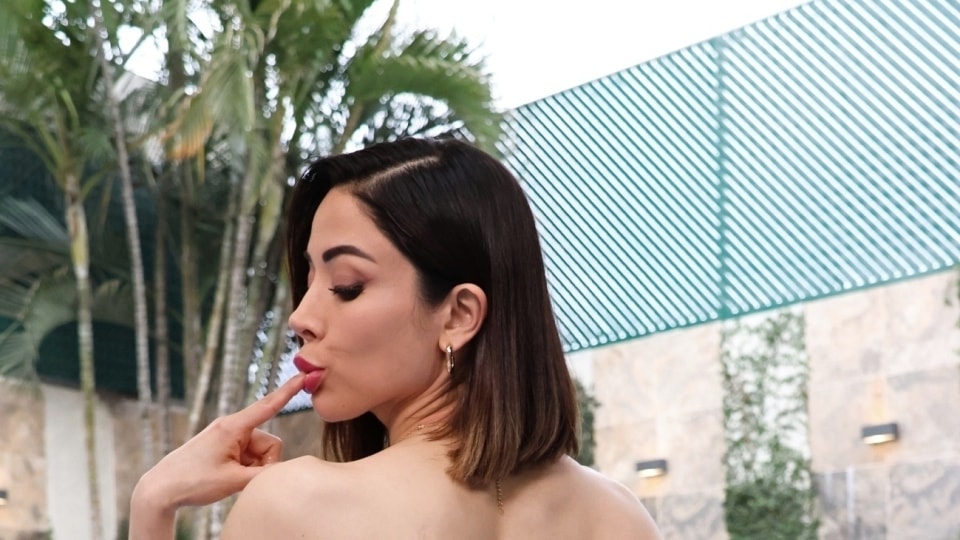 SEXMEX Threesome At The Pool . Cindy Joss