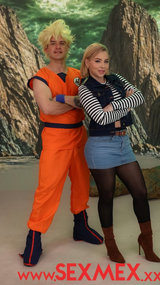 SEXMEX LAS BOLAS DEL DRAGÓN - ANDROIDE 69 Y COCKÚ . NICOLE ZURICH  