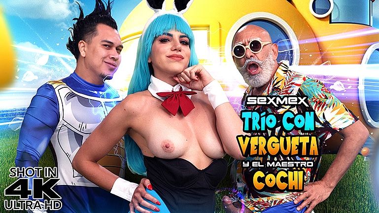 Un Trío con el Príncipe de Saiya-Boners y Basty Roshy . Michelle Dom