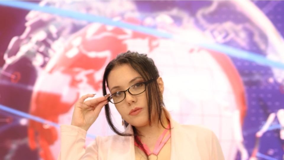 SEXMEX THE SEXY NEWS ANCHOR . Paola Rubiel