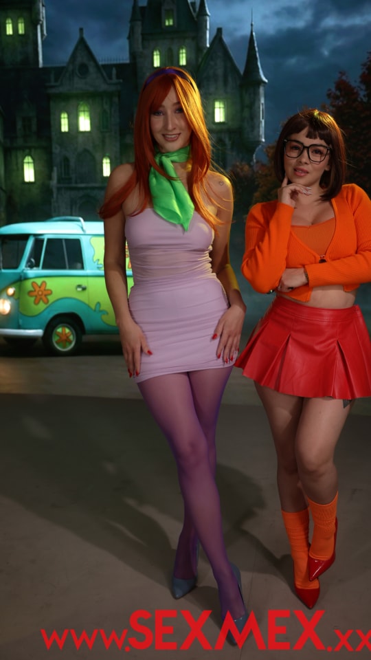 SEXMEX NO SCOOBY DOO - FREDY Y DAFNE - ENCUENTRO SEXUAL EN LA MANSIÓN EMBRUJADA  . Lula Stocch