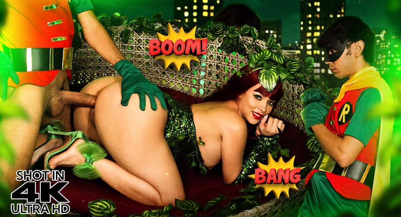 sexmex Poison Ivy Pervierte A Robin . Nicole Zurich